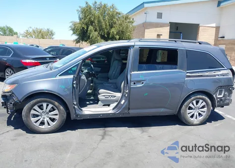 2014 Honda Odyssey Ex-L from USA, damaged, VIN 5FNRL5H61EB041962